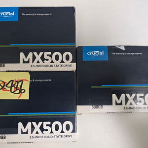 마이크론 MX500 2.5인치형 SSD 500GB