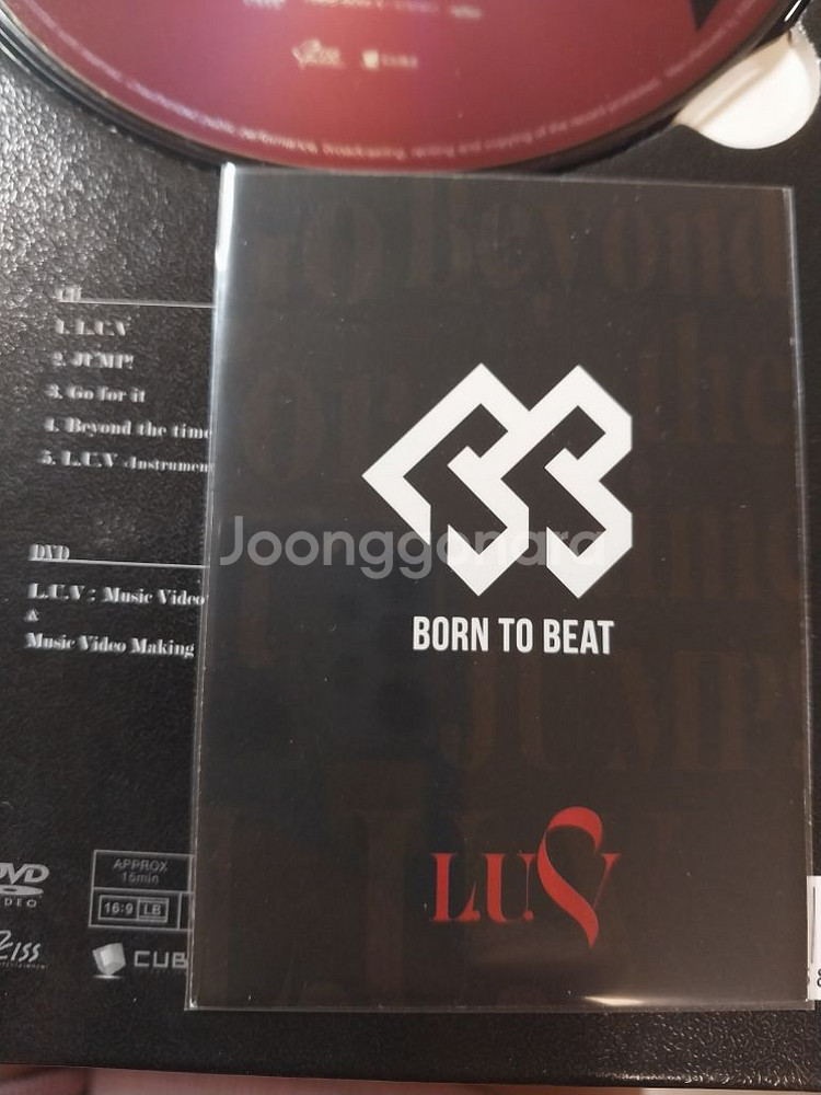 비투비 luv 일본 앨범 이창섭 포카 포함--3