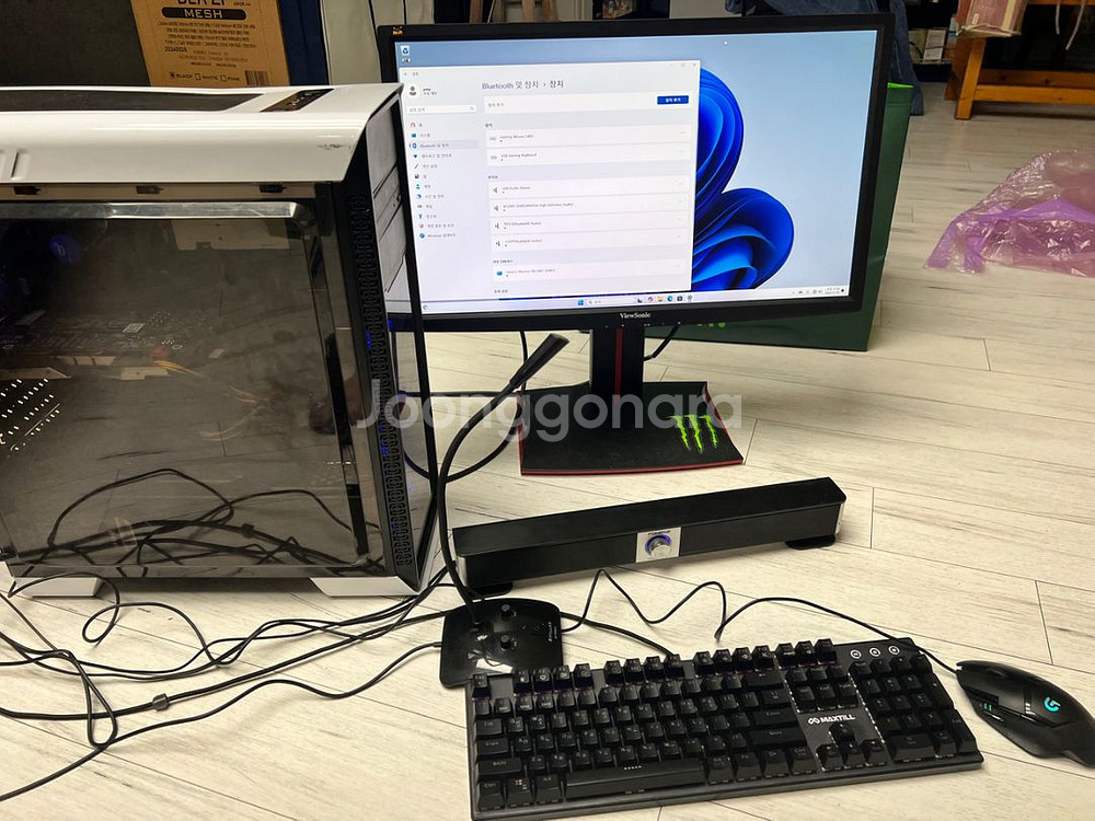 더블모니터 컴퓨터 세트 팔아요/i5 9400F, RTX--1