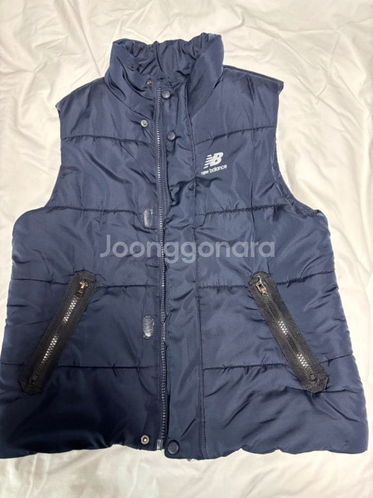 뉴발란스 키즈 140호 플리스자켓+조끼 세트--5
