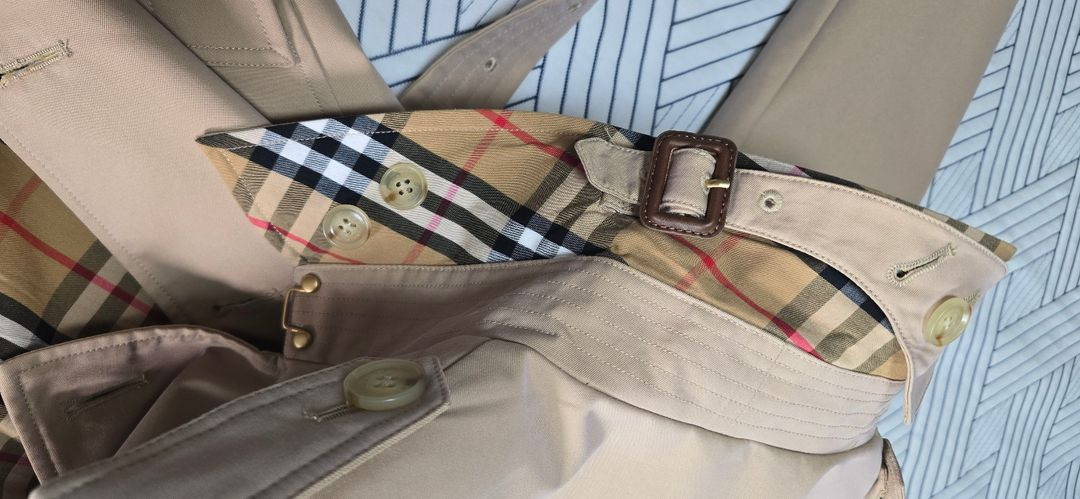 버버리 첼시 트랜치코트 66사이즈--2