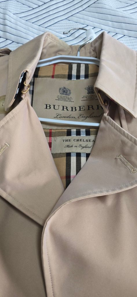 버버리 첼시 트랜치코트 66사이즈--1