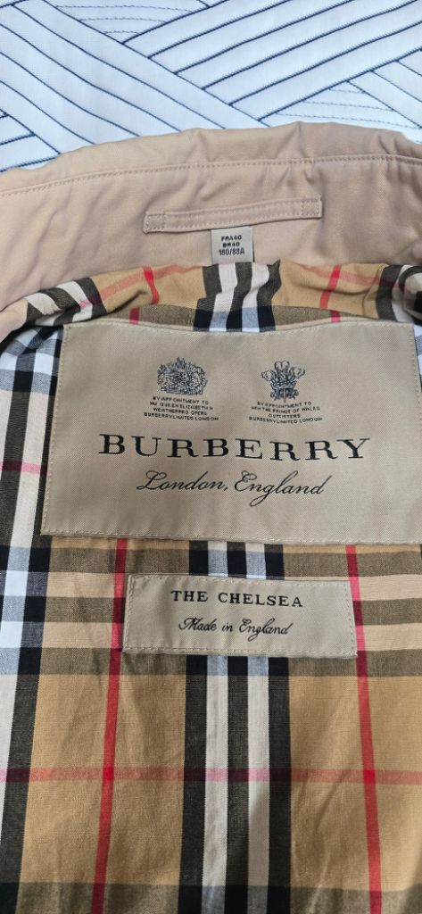 버버리 첼시 트랜치코트 66사이즈--6