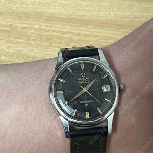 1960 omega 오메가 컨스틸레이션 파이판 블랙