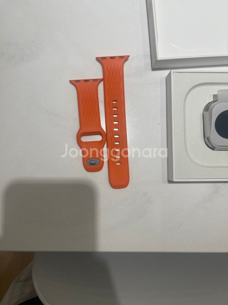 애플워치 울트라2 49mm 셀룰러 올리브 알파인루프--4