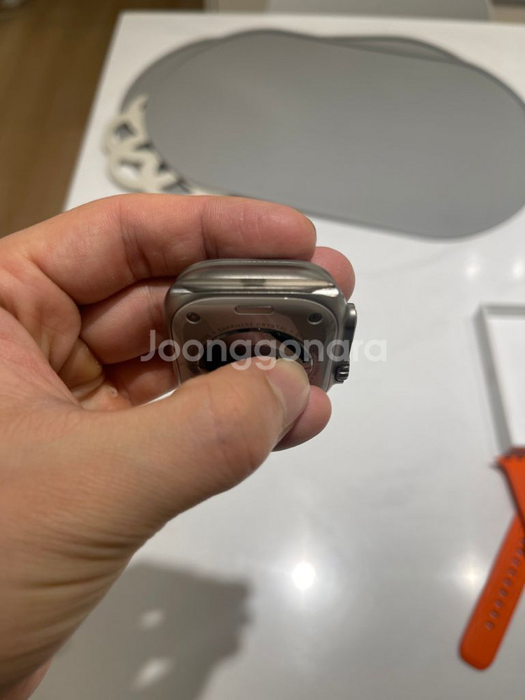 애플워치 울트라2 49mm 셀룰러 올리브 알파인루프--9