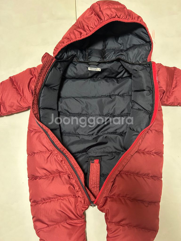 아기패딩 우주복--1