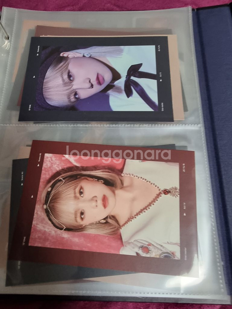 아이즈원 조유리 원릴러 앨범 구성품 콤프--3