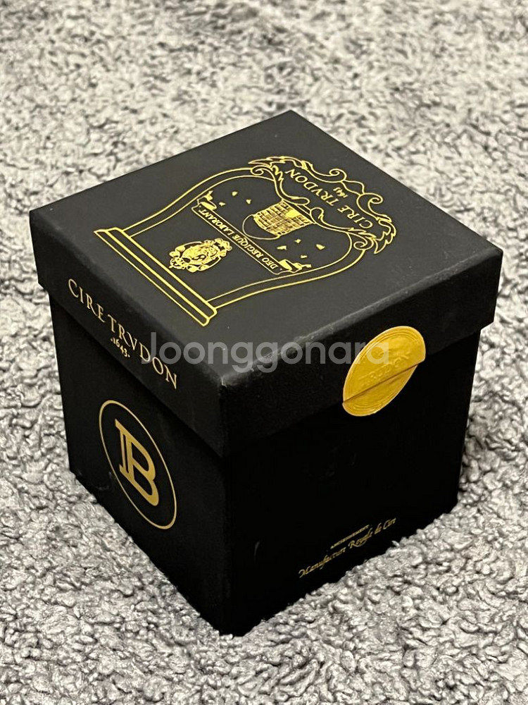 (미사용)트루동 발망 콜라보 블랙 캔들 270g--1