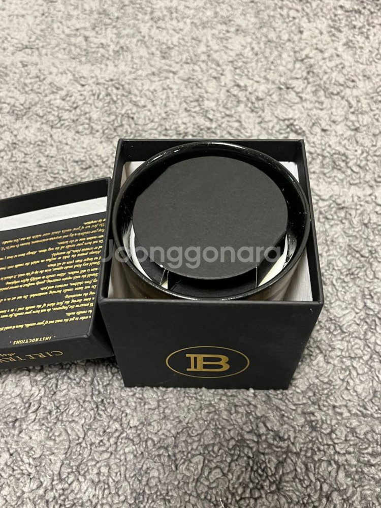 (미사용)트루동 발망 콜라보 블랙 캔들 270g--3