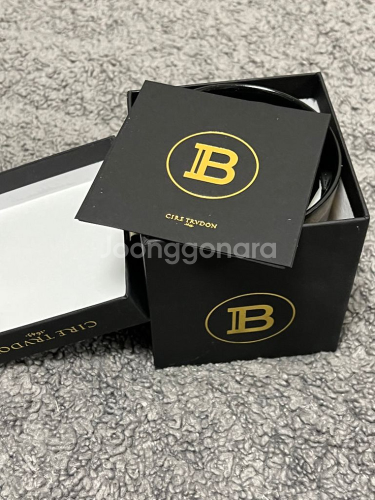 (미사용)트루동 발망 콜라보 블랙 캔들 270g--5