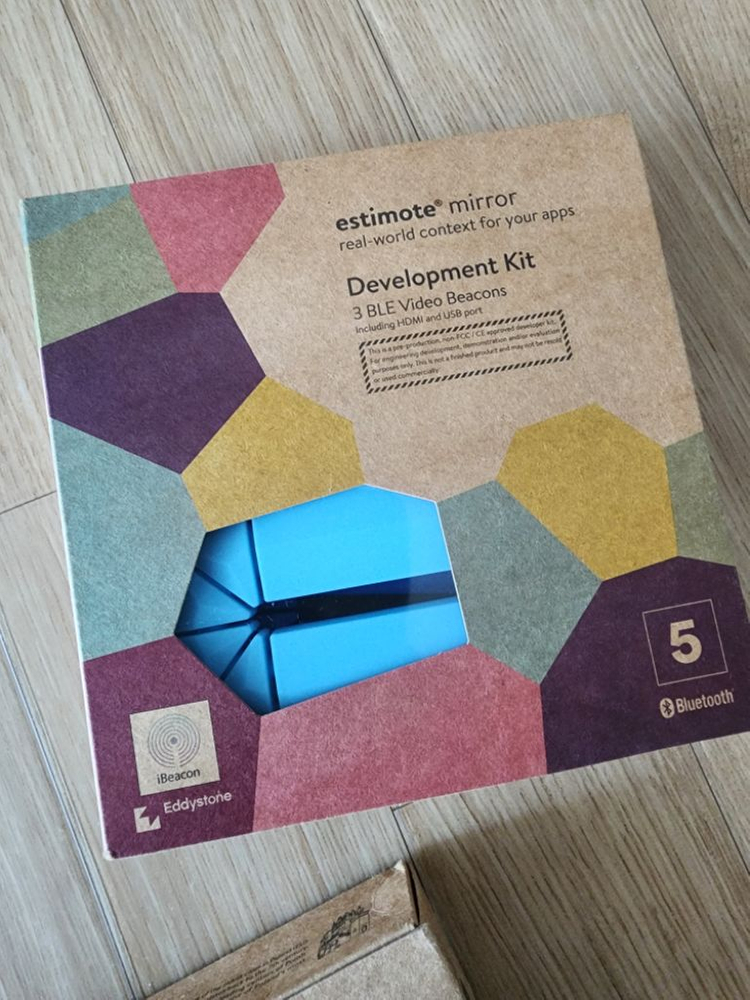 estimote Location beacon 비콘개발킷--5