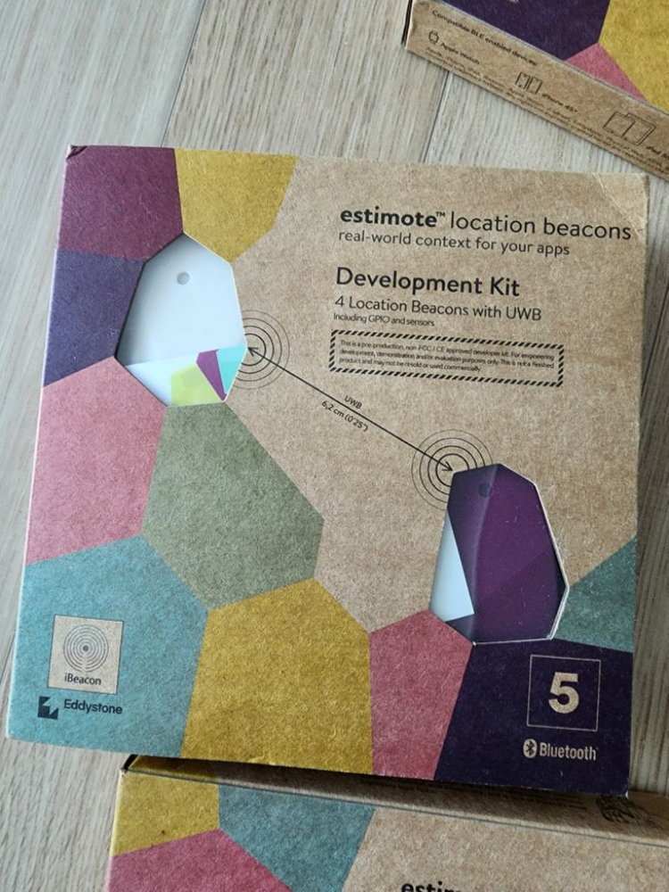 estimote Location beacon 비콘개발킷--2