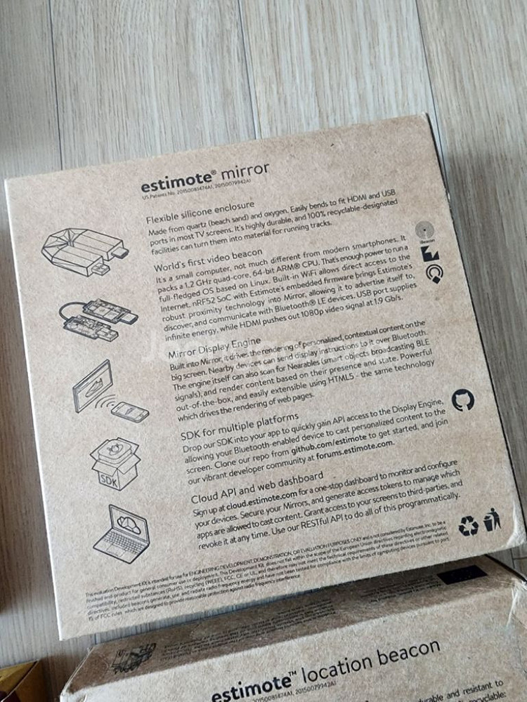 estimote Location beacon 비콘개발킷--6