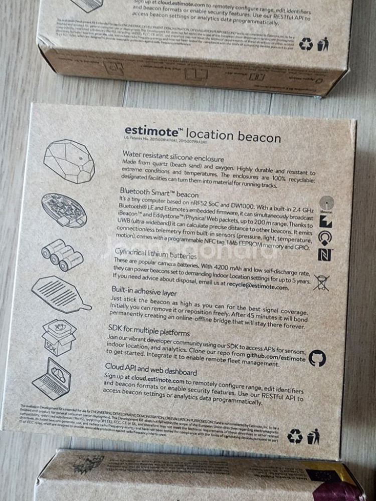 estimote Location beacon 비콘개발킷--8