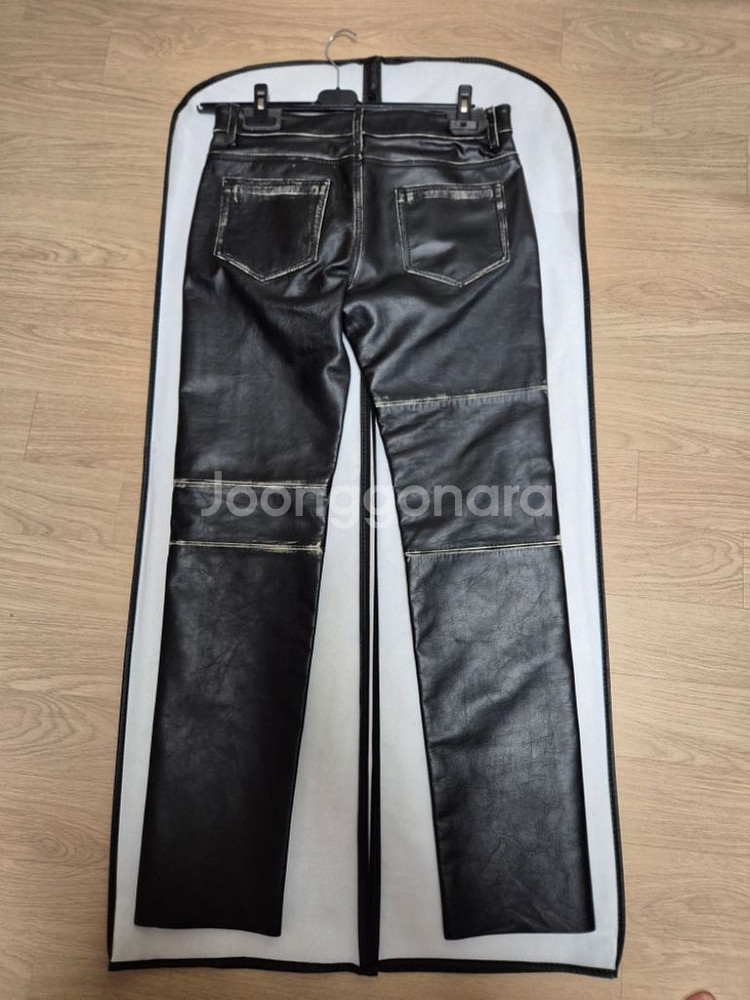 MM6 maison margiela 가죽 바지, 팬츠--3