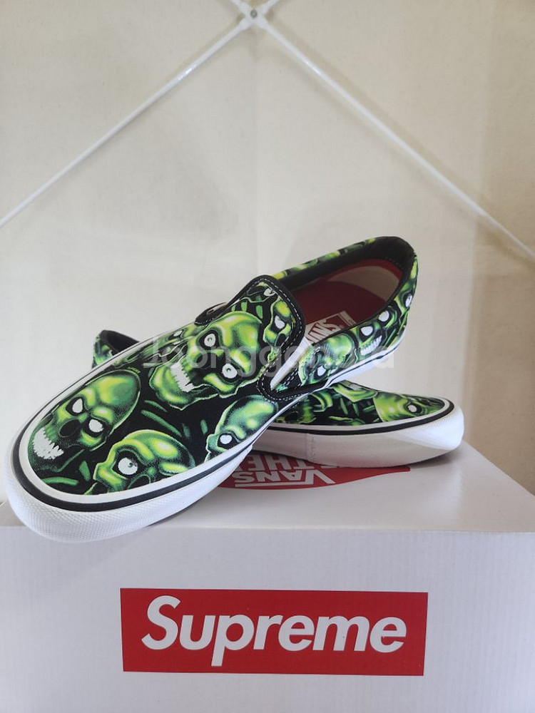 (270)Supreme X vans skull pile--4