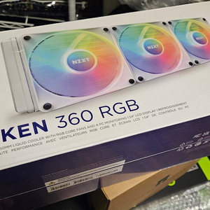 크라켄360 화이트 RGB KRAKEN360 미개봉