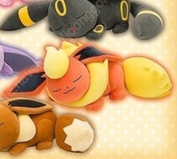 포켓몬스터 이브이 부스터 대형 인형 스야스야 누이--1