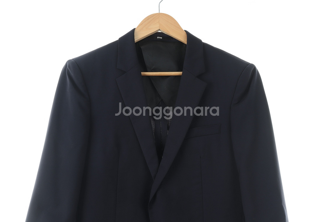 (S-M) 시스템 정장 슈트 자켓 블레이저 네이비--1