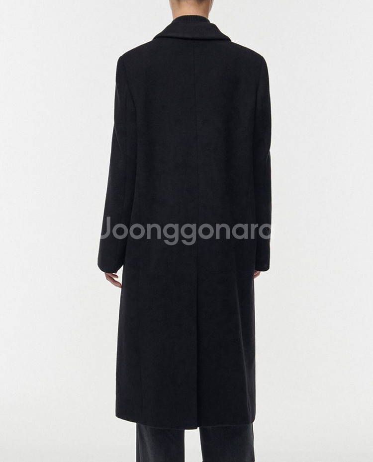 무신사스탠다드 캐시미어 블렌드 더블 체스터 롱코트 블랙--1