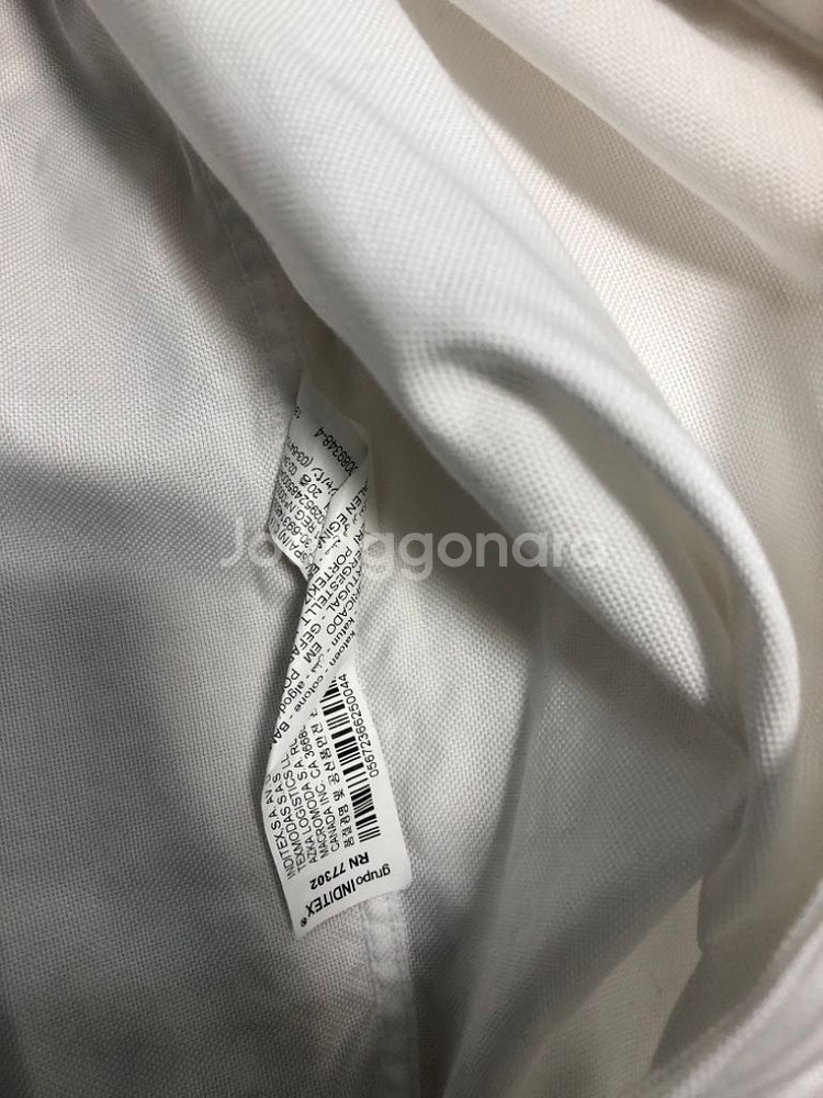 자라 원포켓 레귤러핏 옥스포드 셔츠 L--6