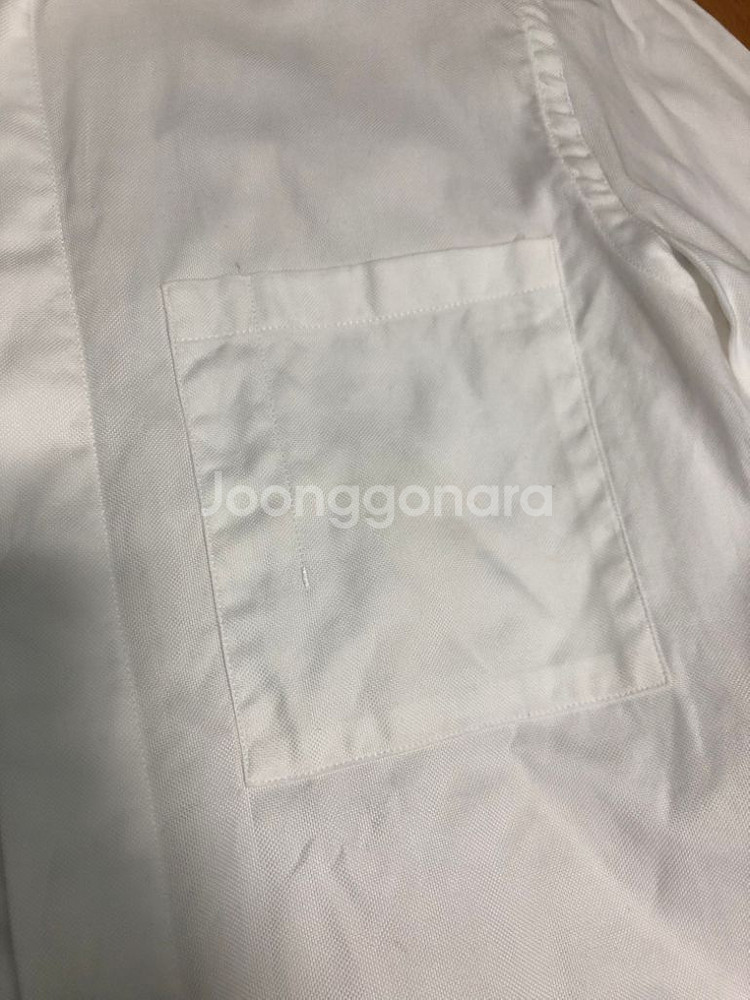 자라 원포켓 레귤러핏 옥스포드 셔츠 L--3
