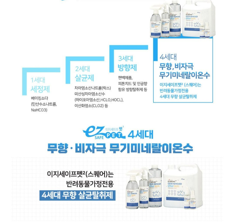 이지세이프펫 비자극 탈취제--1