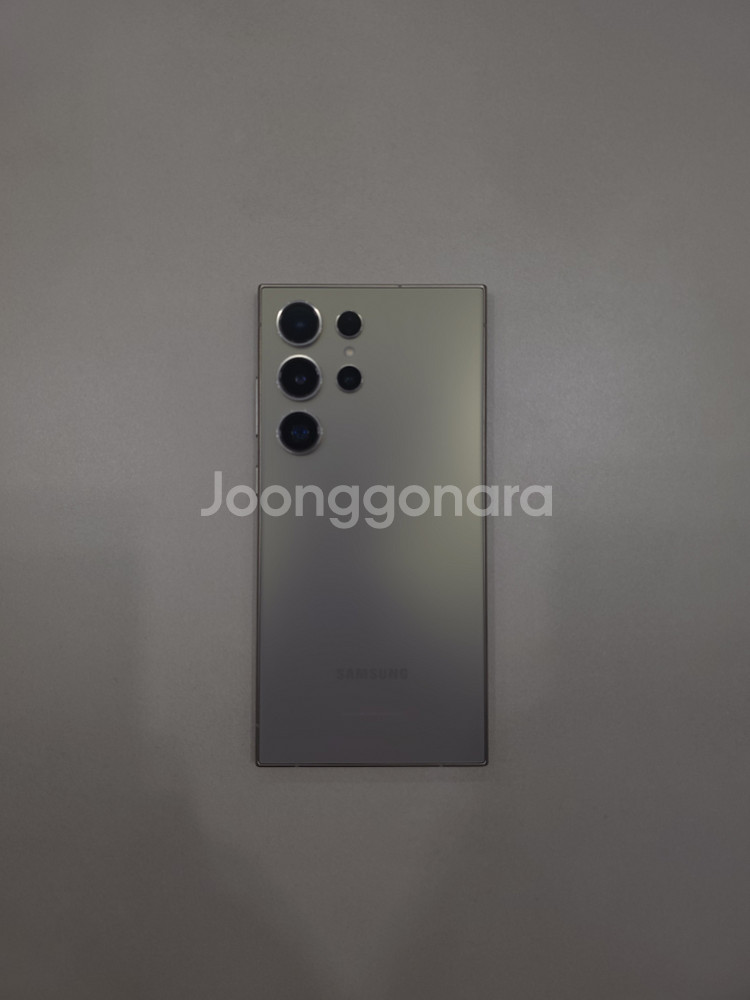 갤럭시 s24 울트라 그레이 1TB 팝니다 자급제--1