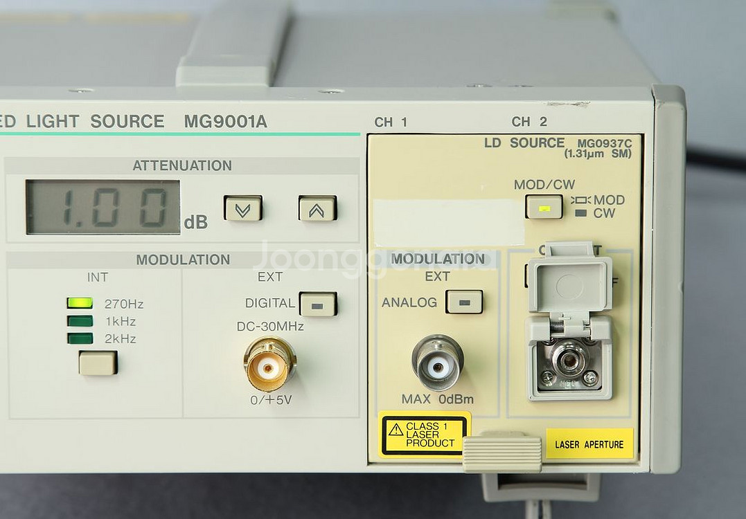 Anritsu MG9001A 안정화 광원--1