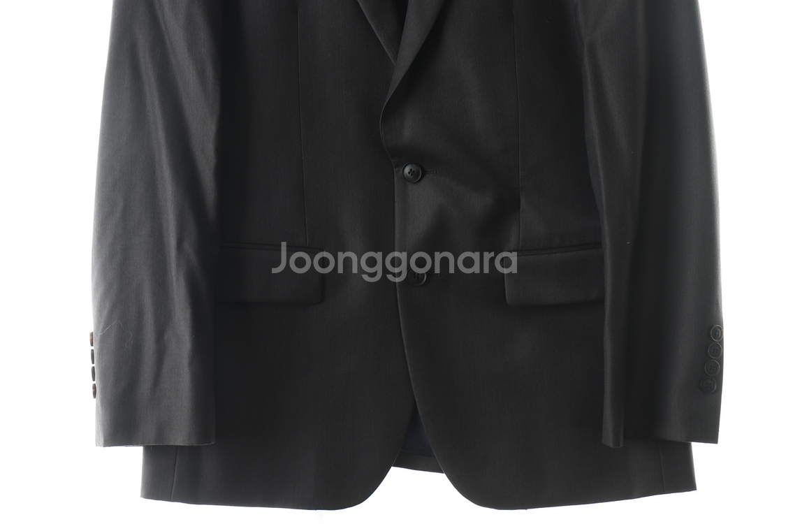 (L) 지오송지오 정장 슈트 자켓 블레이저 브라운 모--2