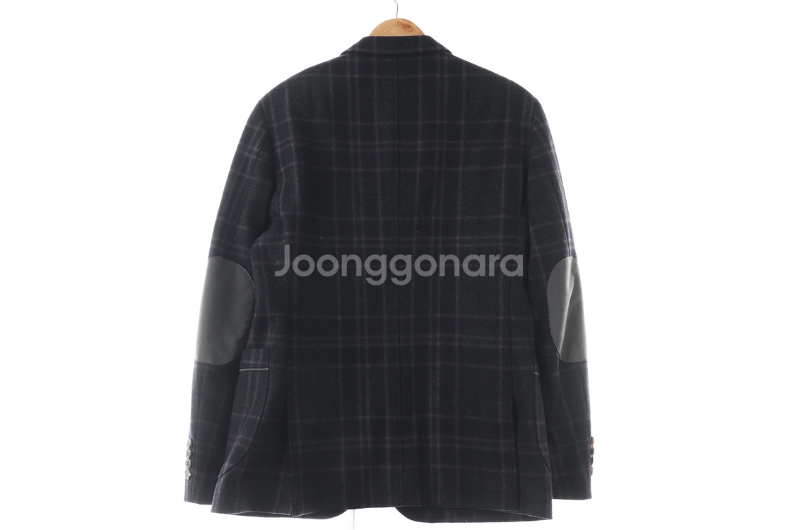(XL) 헤지스 정장 슈트 자켓 블레이저 체크 골프--4