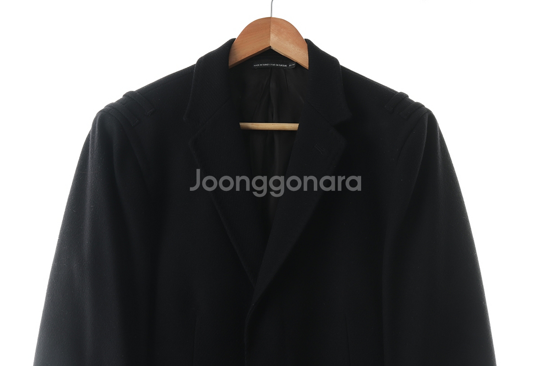 (L) 클럽모나코 정장 슈트 자켓 블레이저 블랙 울--1