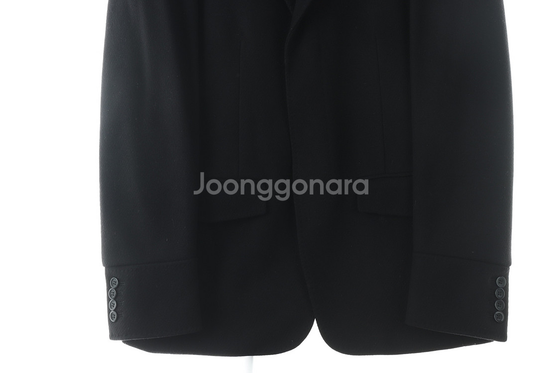 (L) 클럽모나코 정장 슈트 자켓 블레이저 블랙 울--2