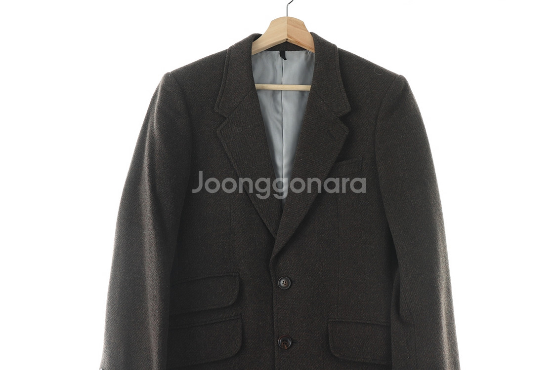 (M) 커스텀멜로우 정장 슈트 자켓 블레이저 브라운--1