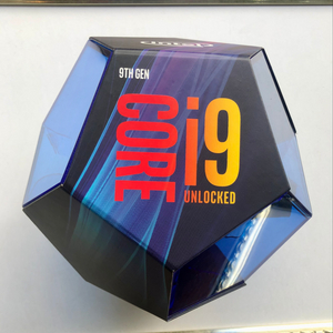 인텔cpu i9-9900k 완박스 파우치 포함