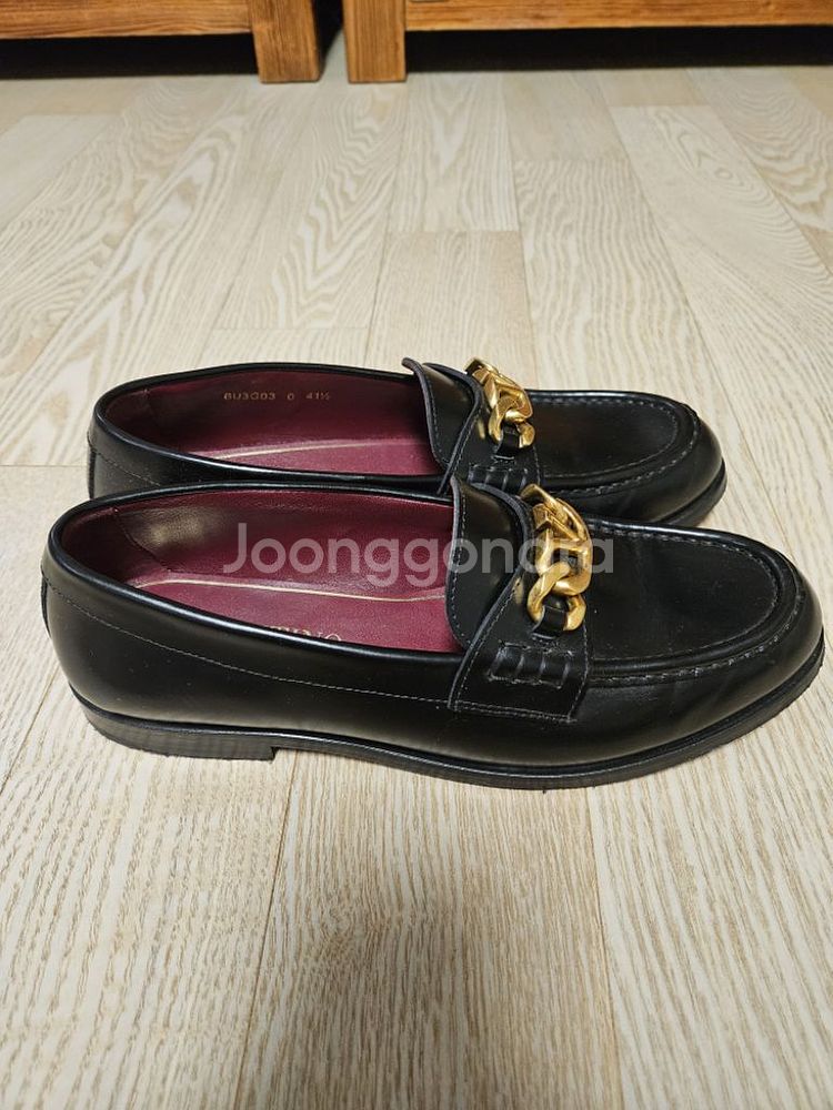 발렌티노 남성 로퍼 V로고 체인 3Y0S0G03--3