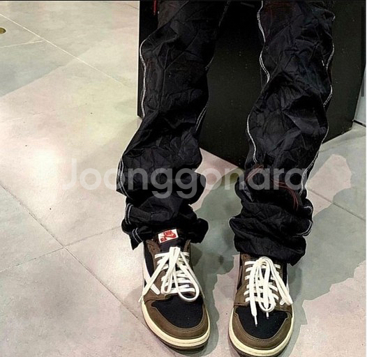 CDE 스티치 링클 팬츠 블랙 L (강혁디자이너맛)--0