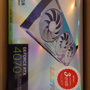 colorful 4070ti super 화이트 미개봉