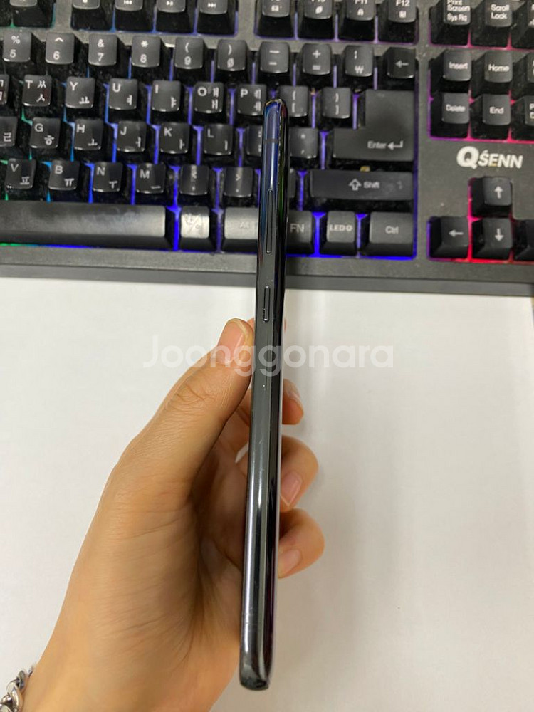KT 갤럭시A90 블랙 외관깔끔 액정SS급128G무잔상--5