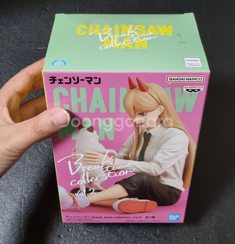 체인소맨 파워 큐포스켓 브레이크타임 미개봉 피규어 굿즈--3