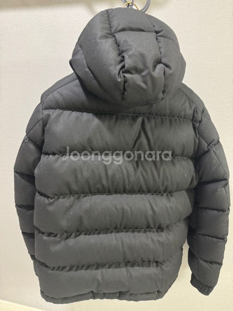 몽클레어 몽제네브르 블랙 패딩--2