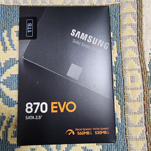 삼성 SSD 870 EVO 1T 미개봉