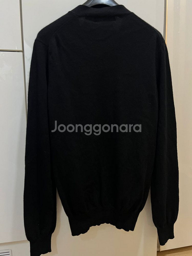 백화점) 22fw 꼼데가르송 더블패치 가디건 L--1