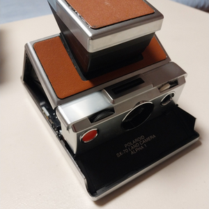 sx-70 alpha1 폴라로이드 카메라ㆍ플래쉬 세트