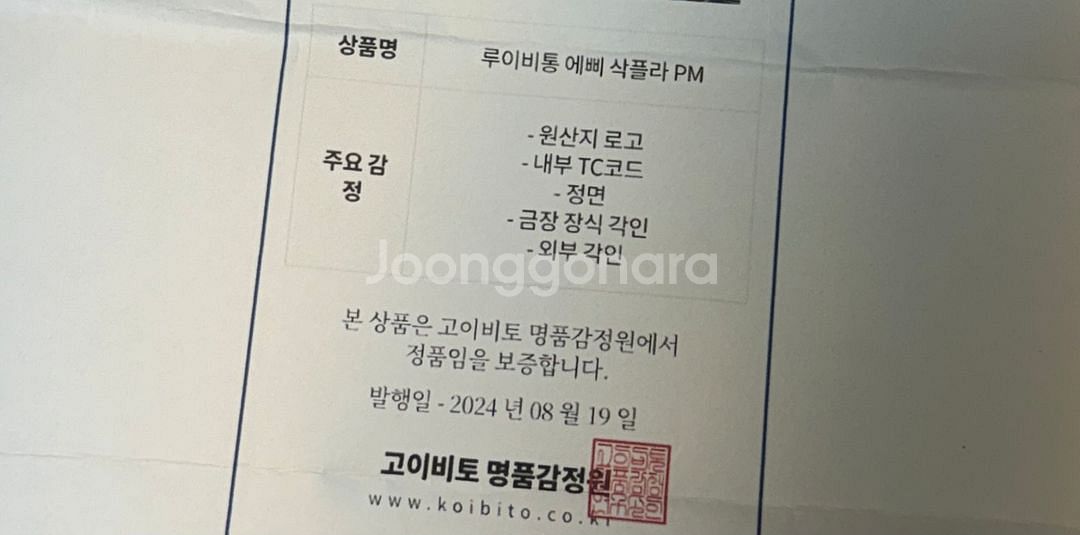 루이비통 삭플라 PM 에피--4