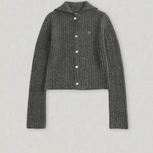 스무스무드 Leena Knit Cardigan Gray