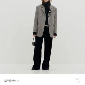 로우클래식 ALPACA WOOL BLAZER