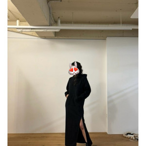 올라이츠 지퍼원피스 블랙