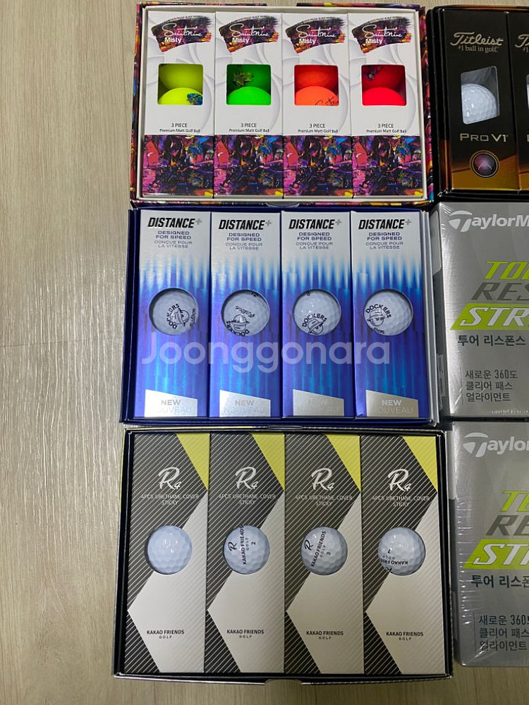 티이틀리스트 골프공 외 일괄판매--1
